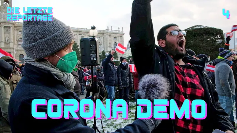Ein Spaziergang durch die Corona-Demo